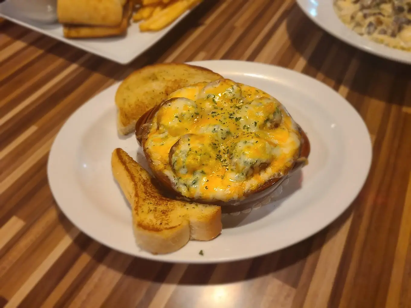 Delicious Mushroom Neptune at Springs Garden in Swift Current, SK